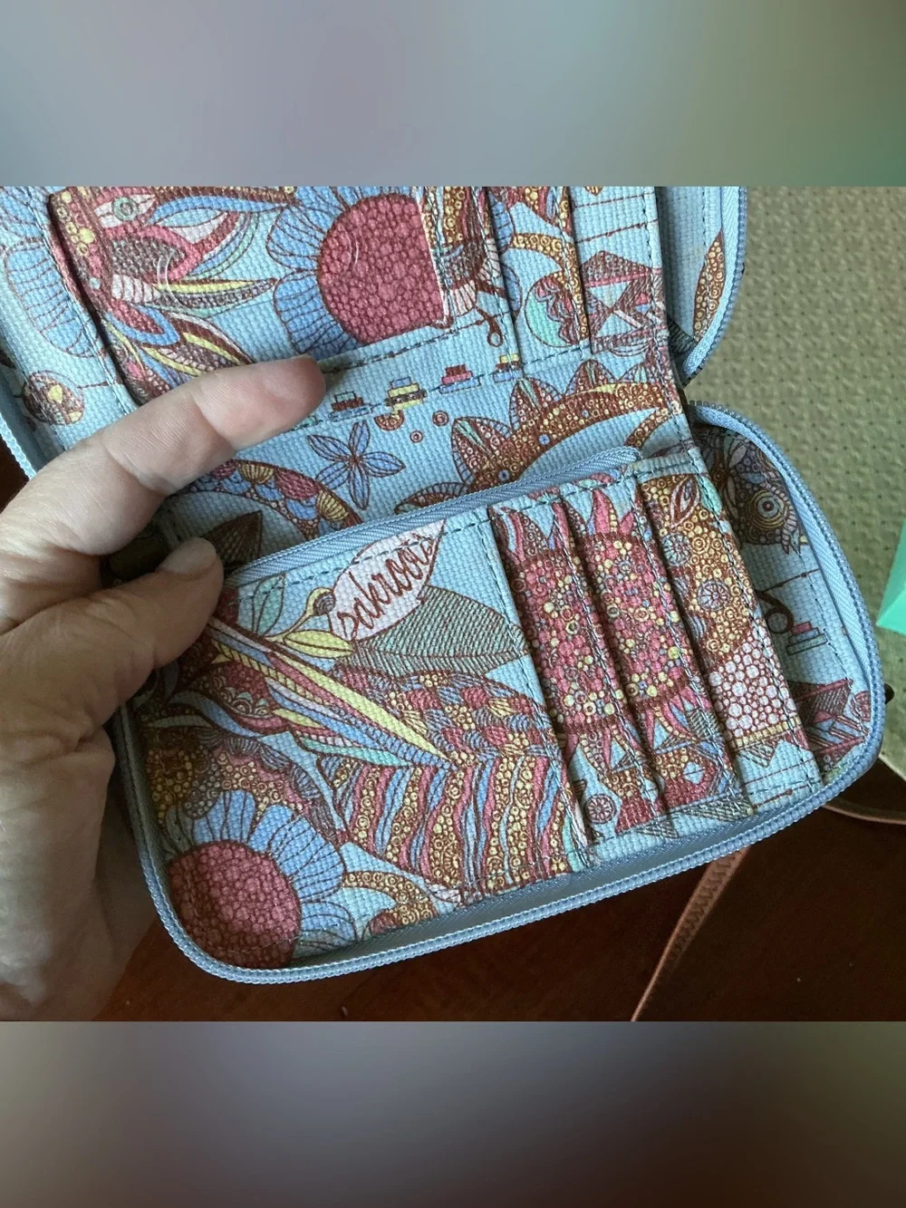 Sakroots Artist circle Sky Spirit Desert Smartphone Wristlet NWOT